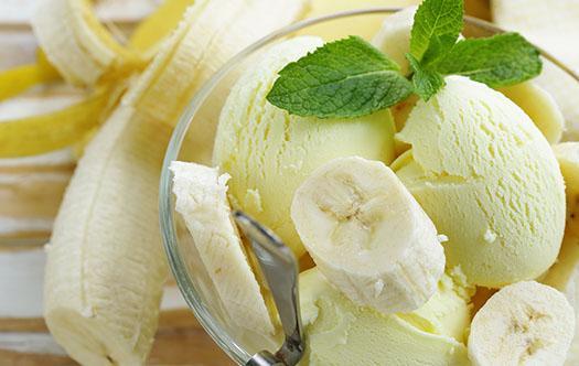 Recette Glace aux bananes